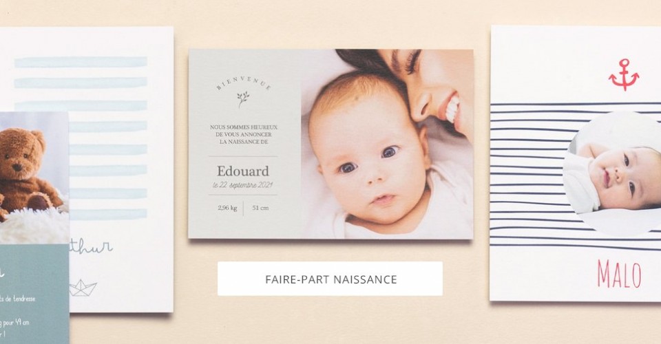 Astuces pour rendre original un faire-part de naissance